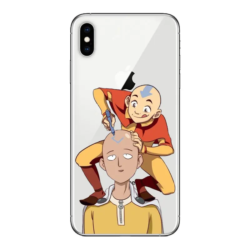Аватар Последний Airbender роскошный мягкий силиконовый чехол для телефона для iPhone X 11Pro MAX 10 6 6S Plus 7 7Plus 8 8Plus 5 5S SE XS MSX XR - Цвет: TPU