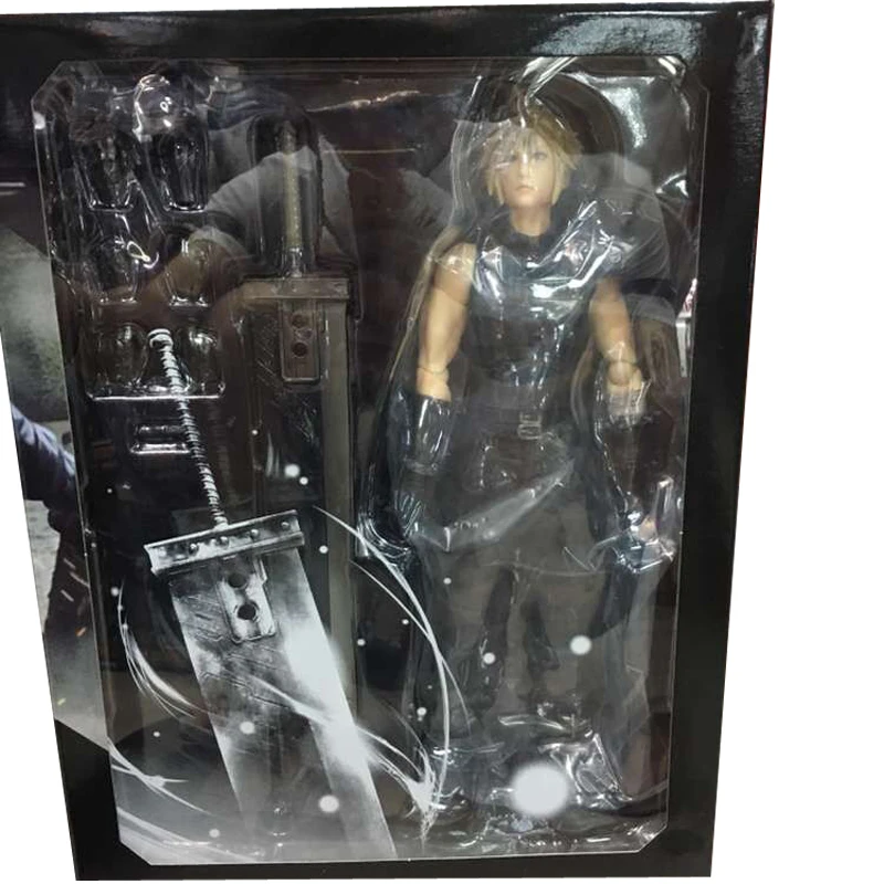 26 см Final Fantasy VII 7 Вариант № 1 фигурка Cloud Strife переменная облачная полоса ПВХ игрушка