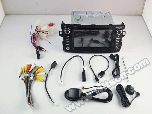 WITSON Android 9 1 2 Гб RAM 16 FLASH CAR RADIO для TOYOTA AURIS 2007 2011 GPS Авто Стерео навигация + DAB OBD TPMS DVR