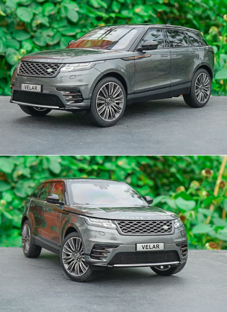 Изысканная модель из сплава велара с ЖК-дисплеем 1:18, модель внедорожника с высокой имитацией, Высококачественная коллекция и подарки
