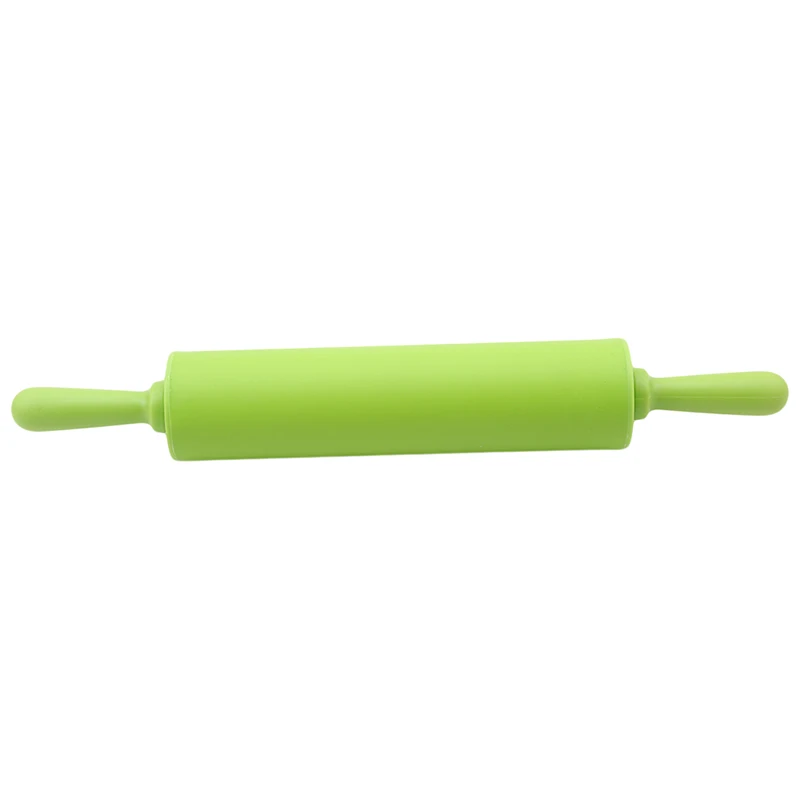 Антипригарный силиконовый рулонный штифт для пищевых продуктов Fondant Rolling Pin DIY