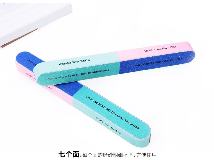 7 сторонняя полировальная лента для маникюра многофункциональная ногтей