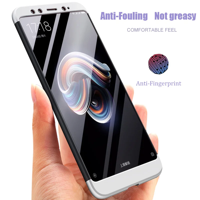 360 Degree Protection Case For Xiaomi Mi A1 5X Mi6X A2 Luxury Cover Hard PC Shockproof Phone Cases for xiomi mia 1 mi mia2 coque |