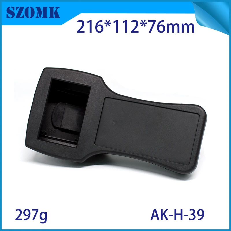 

10 Pieces 216*112*76 mm SZOMK Plastic instrument case black Handhled device LCD enclosure housing control box