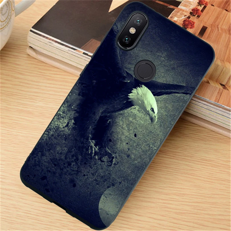 Silicone Painted Slim Soft TPU Back Phone Cases For Xiaomi Mi 8 A1 A2 5X 6X Water Resistant Misty Forest Cover Skin DYee |