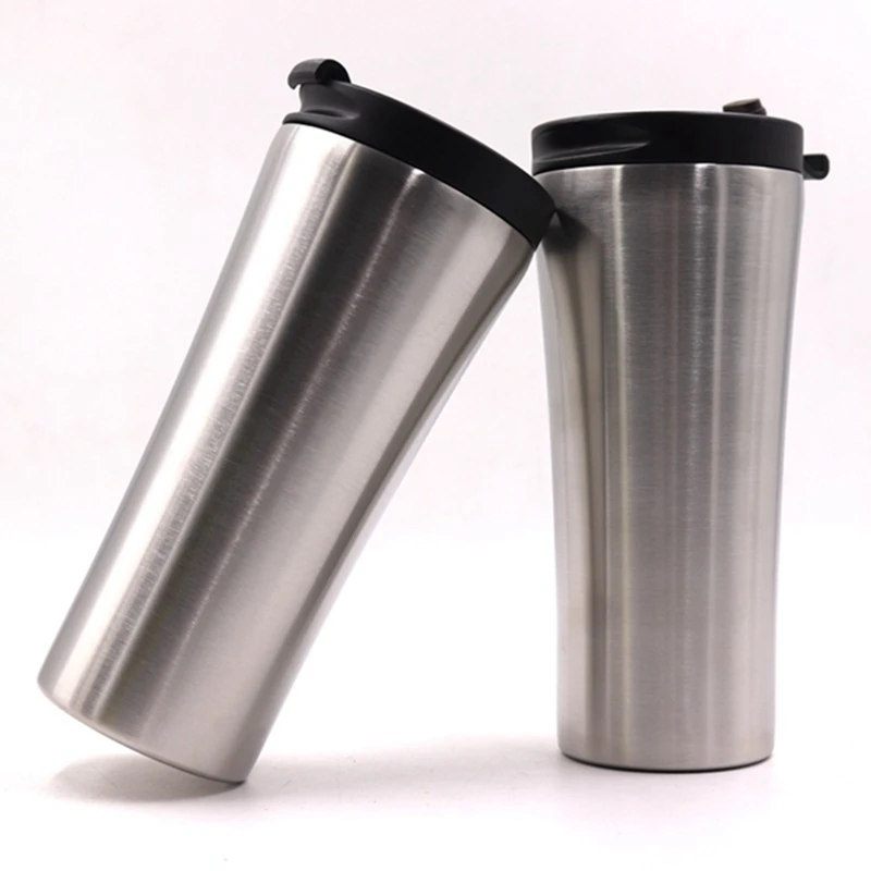 Кофе кружка Нержавеющая сталь изолированный стакан с двойными стенками Бутылки