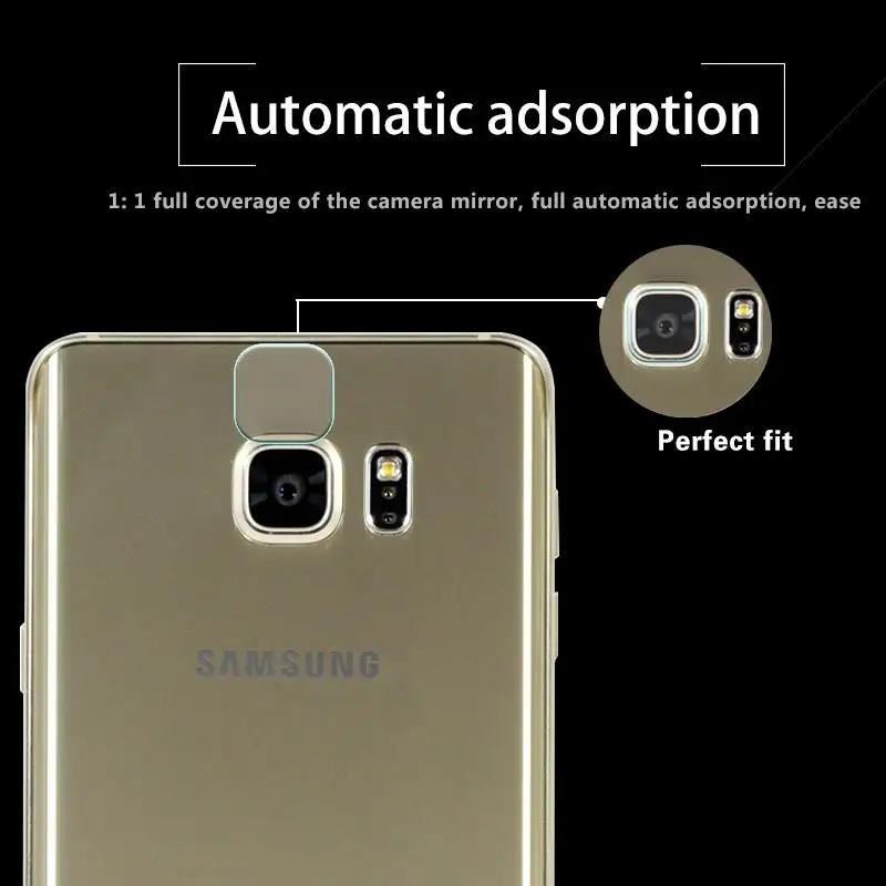 Задняя камера Объектив Закаленное стекло пленка для Samsung galaxy Note 4 N9100 Galaxy 7 N9300