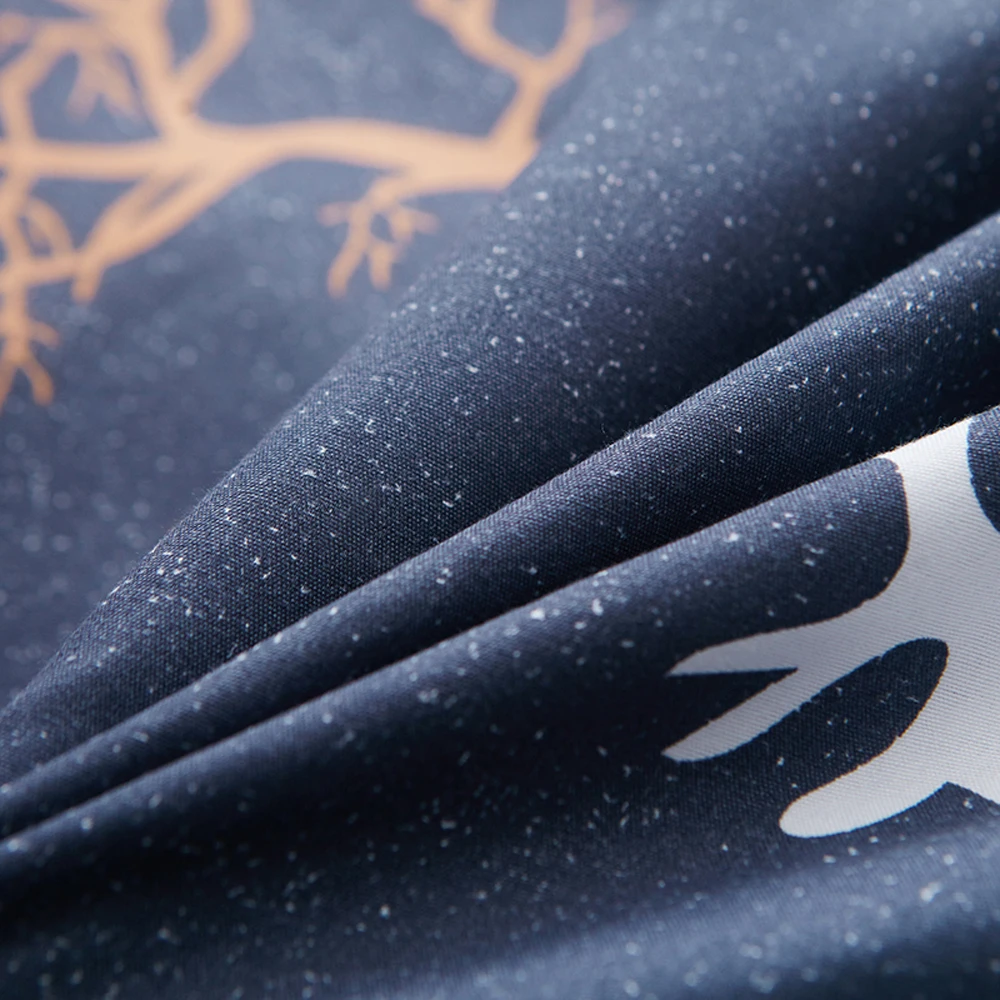 Папа и мима пасторальный Стиль Постельное белье олень постельные принадлежности