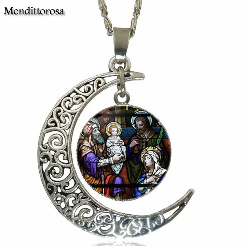 Подарочные украшения для девочек с Иисусом Христа Молитвенное окрашенное