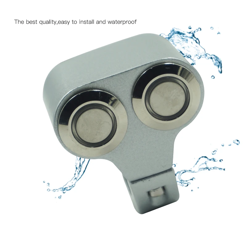 Серебристый мотоциклетный переключатель 22 мм руль для квадроцикла мотороллер