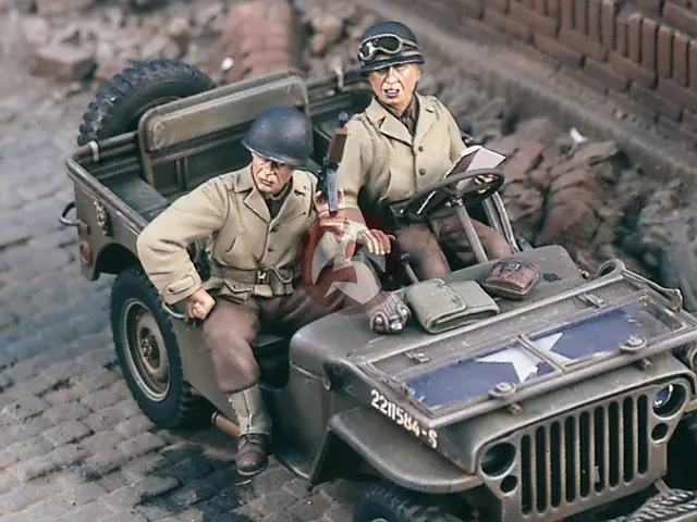 Неокрашенный комплект 1/35 человек США ГИС сидя фигурка солдата Вилли
