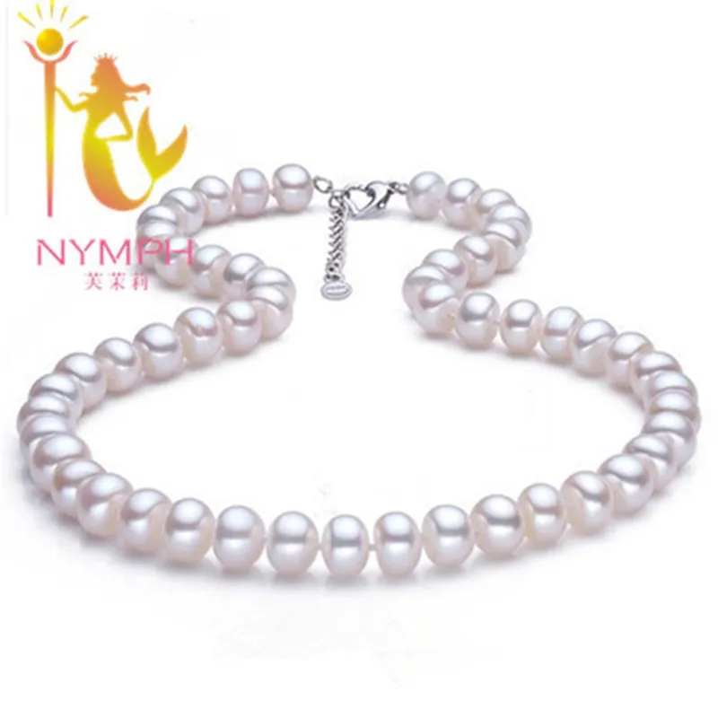 Ожерелье чокер женское из натурального жемчуга 10 11 мм|necklace brand|necklaces for womennecklace jewelry