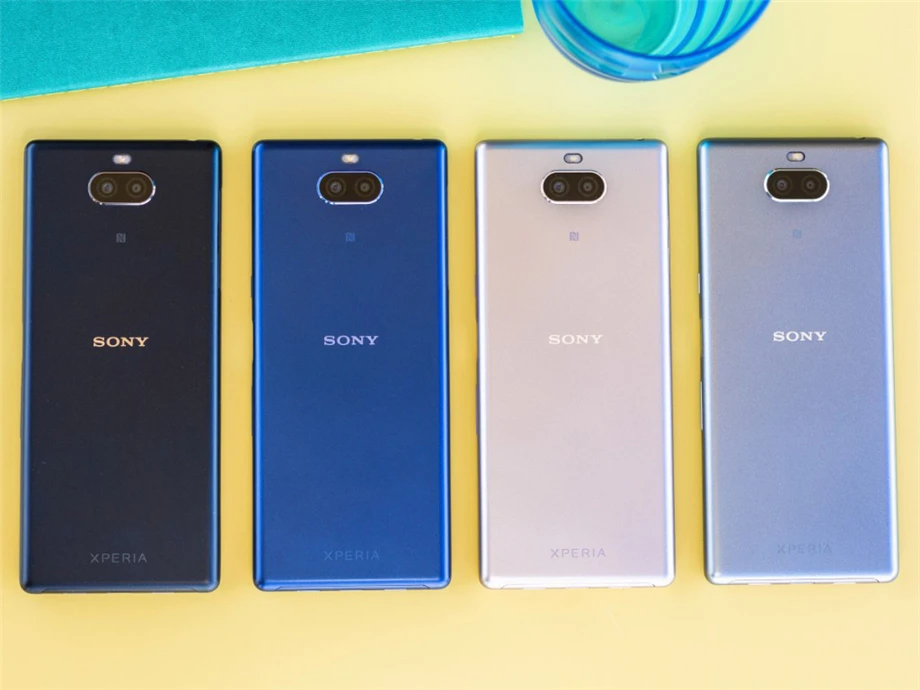 Мобильный телефон sony Xperia 10 I4193 Android, 4G LTE 6,0 дюйма, четыре ядра, 6 ГБ ОЗУ, 64 Гб ПЗУ, Xperia XA3, две sim-карты, 13 МП и 5 МП, тыловые камеры NFC