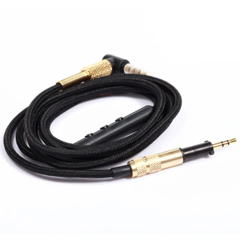 RNX K450 замена кабеля наушников Hifi аудио кабель для AKG K451 K480 Q460 наушники провода с микрофоном громкости для iPhone Android