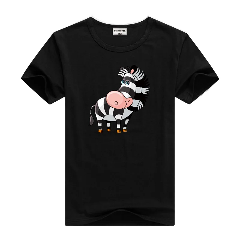 DMDM Pig/Летняя детская футболка для мальчиков; футболки с короткими рукавами для маленьких девочек; хлопковые детские футболки с круглым вырезом; Одежда для мальчиков; От 2 до 5 лет