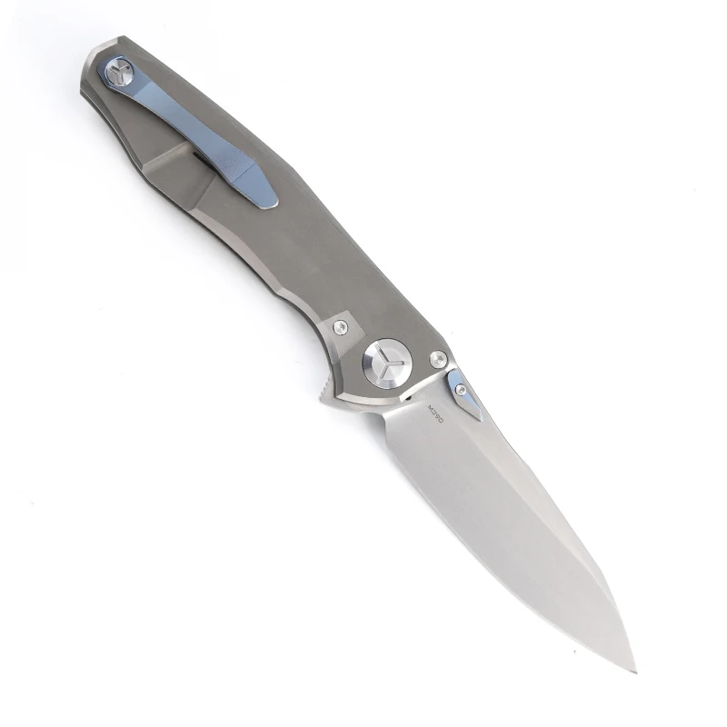 Высокое качество подшипников TC4 Титан ручка M390 нож охотничий кемпинг открытый