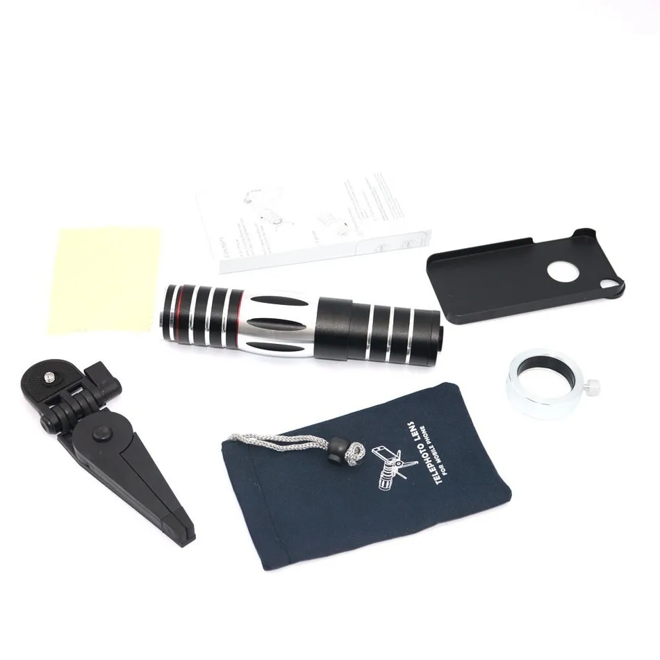 2017 5X 15X оптический зум объектив телескопа мобильного телефона Объективы для