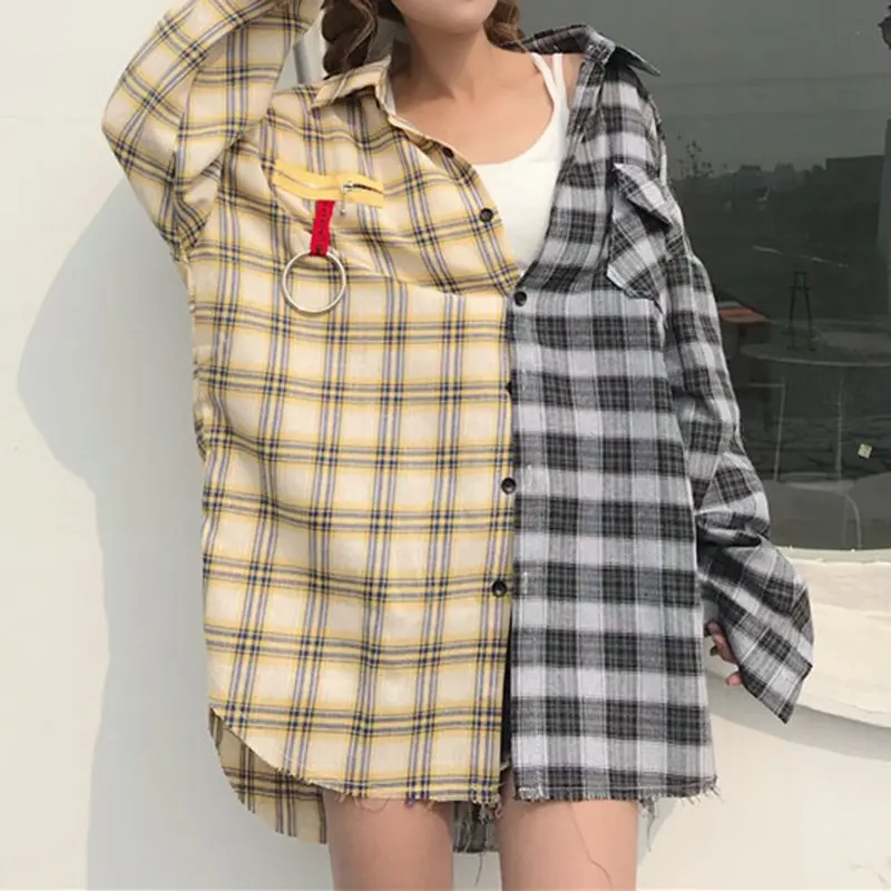 Большие размеры осенние повседневные желтые хип хоп Harajuku корейский стиль