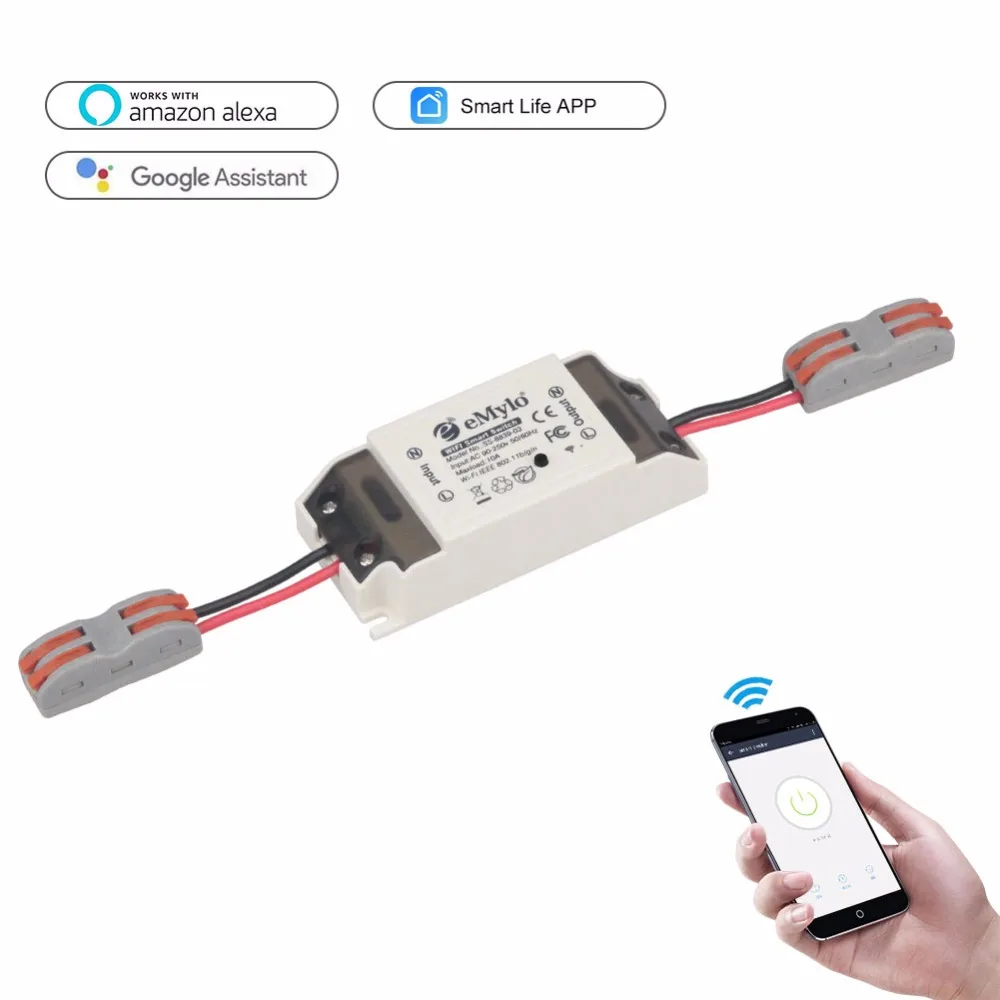 Умный Wifi модуль выключателя света беспроводное реле дистанционное управление
