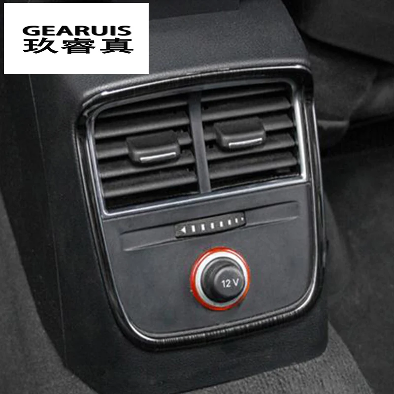 Стайлинг автомобиля центральная консоль переключение передач Панель водяной