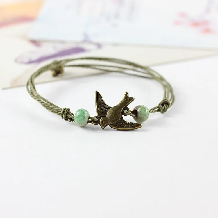 Стягивающийся Национальный ветрозащитный браслет со снежинками сделай сам