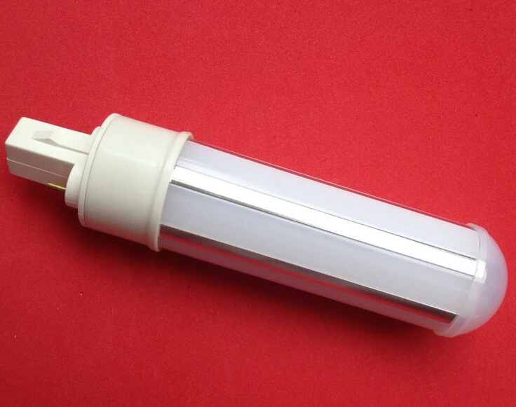 2 шт./лот 8 Вт Светодиодная лампа для кукурузы E27/G24 СИД PL 360 градусов G24 PLC lightAC85 265V|light