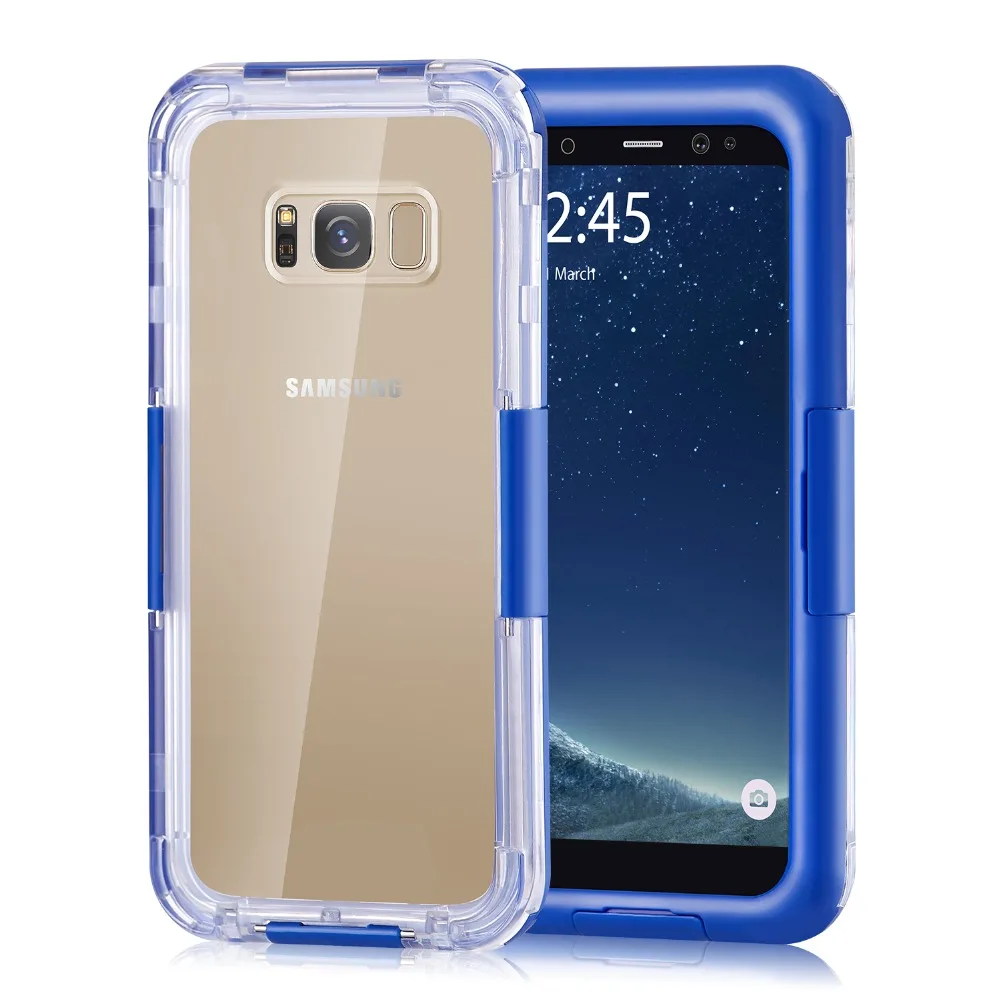 Чехол для samsung S10 плюс S10e S8 S9 противоударный и водонепроницаемый защитный чехол