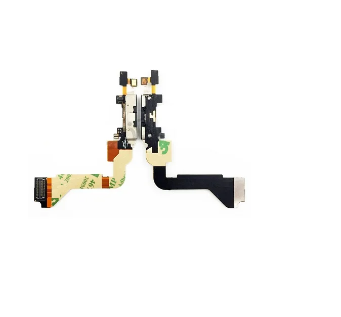 10 шт. Новый док коннектор зарядный порт гибкий кабель для iPhone 4 4g 4S зарядное