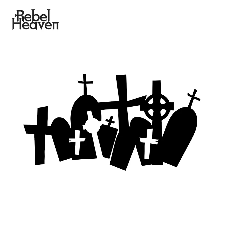 Автомобильный Стайлинг Rebel Heaven забавный стикер JDM как босс скелет племенная рыба