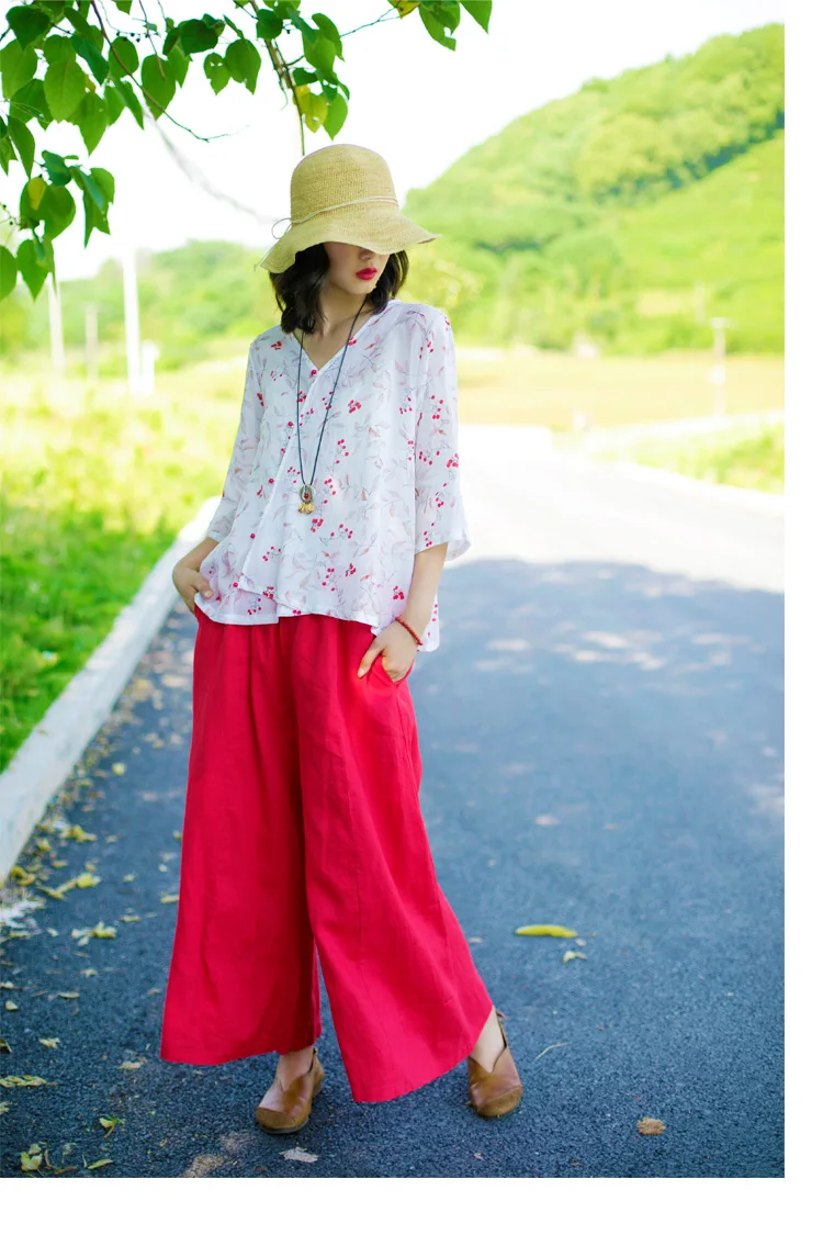 SCUWLINEN женская летняя блузка S936