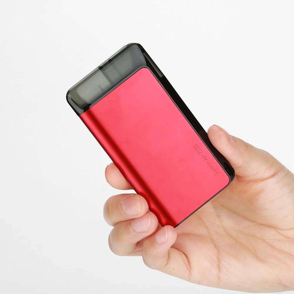 Новый Suorin Air Plus Pod Vape Kit 930 мАч с пятиуровневым светодиодный и масляный дефлектор