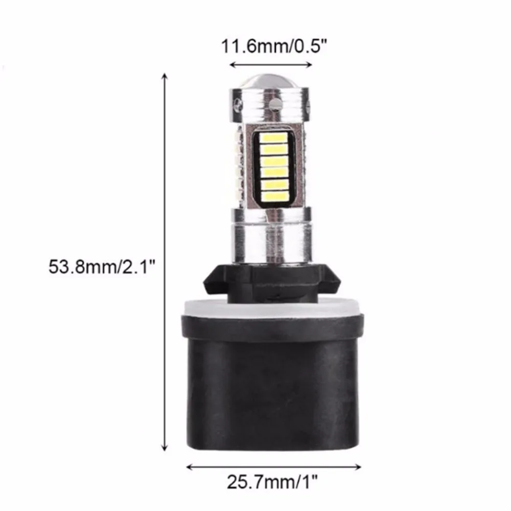 2xSuper белый 30W 30 шт. 4014 Smd H27 880 светодиодные лампы для автомобилей H27W/1 H27W1