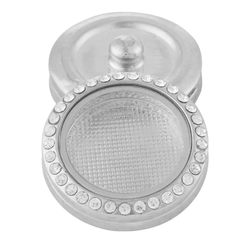 9 шт./лот горячая Распродажа Модный 18 мм белый оснастка Кнопка ювелирный имбирь