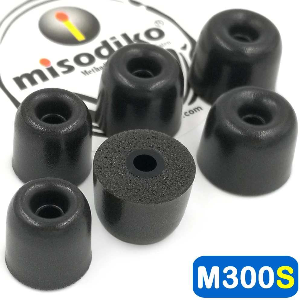 Пенонаконечники для наушников misodiko M300S наконечники Shure SE215 SE315 SE535 SE425 SE846/Westone/ Klipsch/