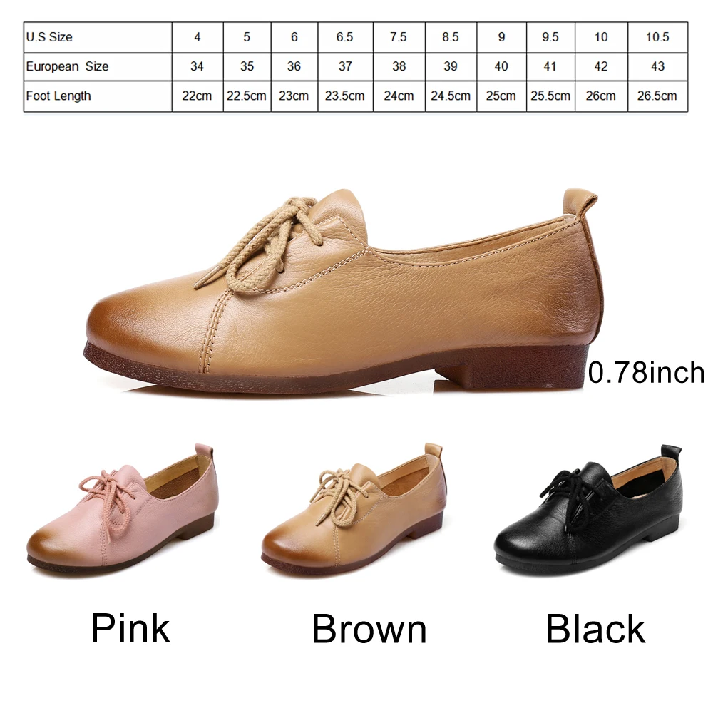 Женские туфли-оксфорды на шнурках FOREADA коричневые розовые повседневные