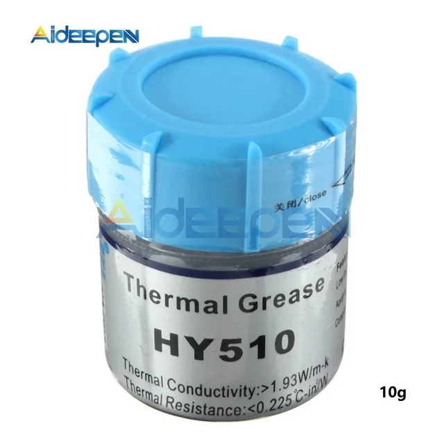 10g 10 г 20 г 30 г HY510 cpu Термопаста паста Теплопроводящая силиконовая для VGA cpu светодиодный - Цвет: 10g