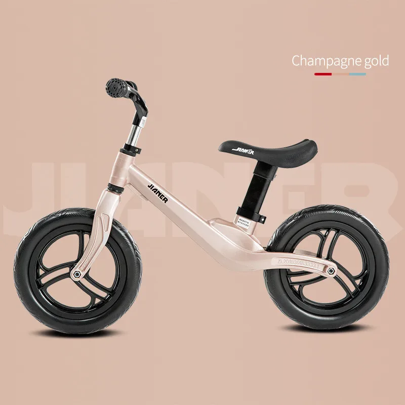 Ультралегкий детский велосипед с нажимным балансом 12 дюймов для езды детей от 1