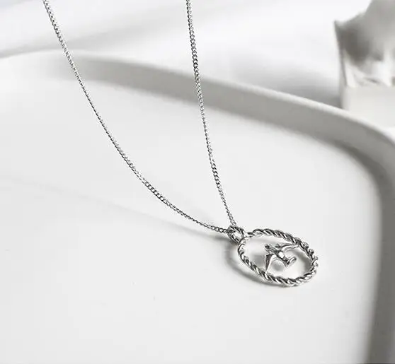 silver color 925 пробы, серебряные ювелирные изделия, длинная цепочка, птица, колье, ожерелье для женщин, серебро, золото, птицы, подвески, свадебные аксессуары - Окраска металла: silver color