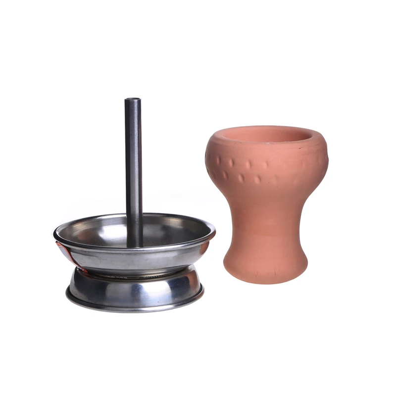 Для дого Высокое качество глины кальяна миска с крышкой кальян чаша камином