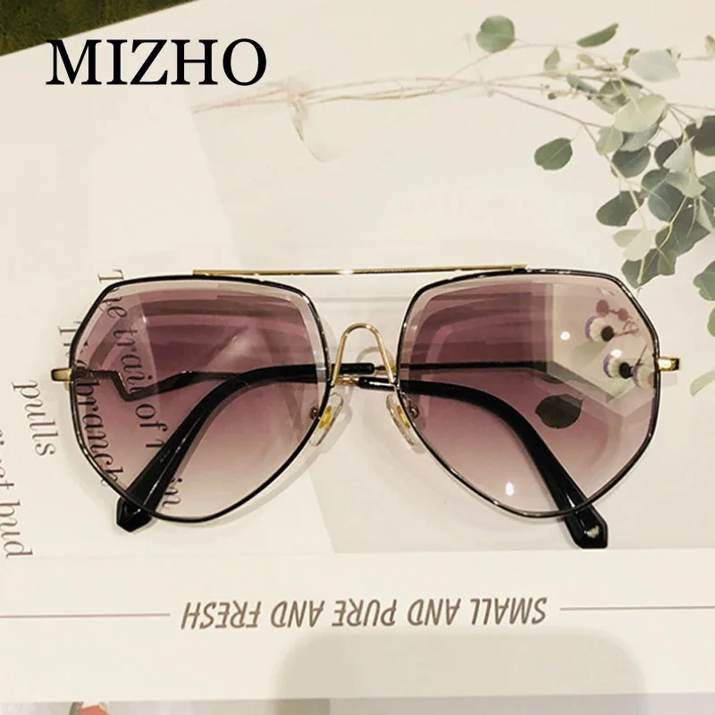 Коричневые Роскошные брендовые металлические фонарики MIZHO модные стразы