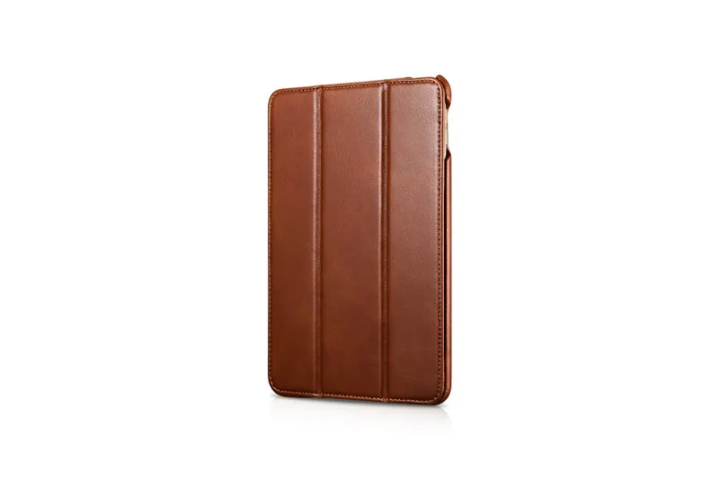 ICarer Чехол-книжка для iPad Mini5 винтажная серия настоящий кожаный чехол-подставка для iPad mini 5 держатель Ретро Кожаный чехол s