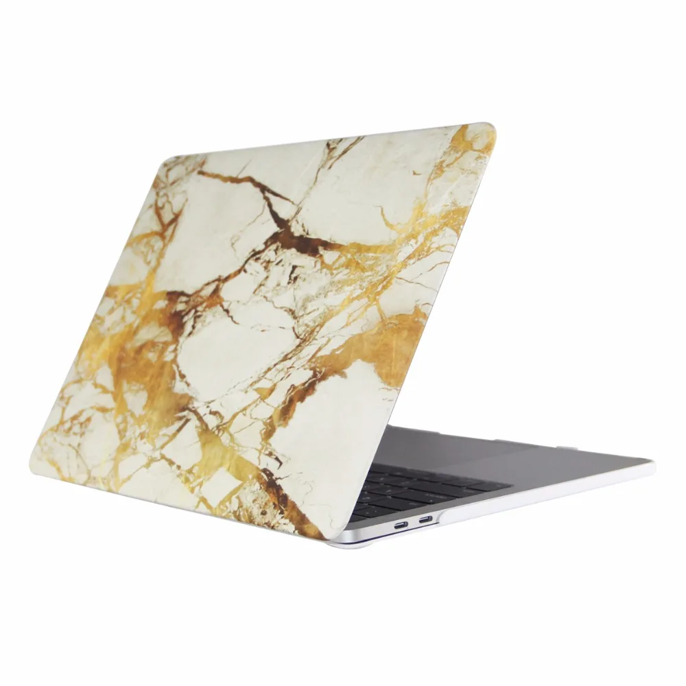 RYGOU чехол с мраморной текстурой для Apple Macbook Air Pro retina 11 12 13 15 дюймов для Mac book Pro 13 15 A1706 A1707 A1708 чехол