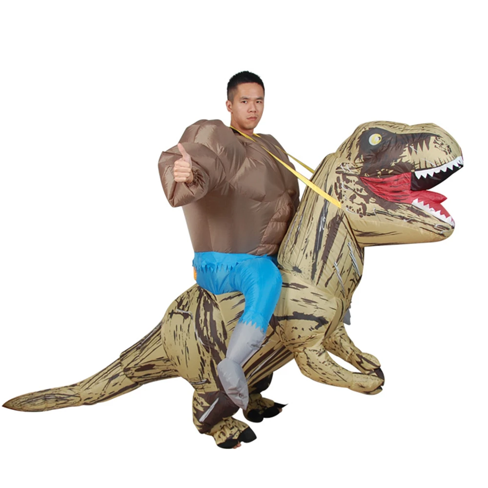 Праздничный Карнавальный костюм для женщин динозавр ковбойские надувные