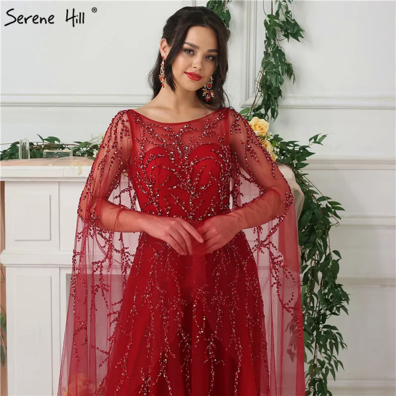 Сексуальное бордовое вечернее платье с открытой спинкой 2020 для выпускного бала