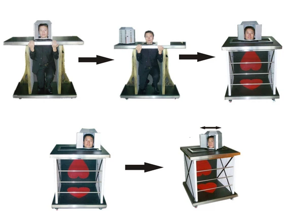 Движение головы-новый стиль головы-Магическая иллюзия магический трюк | Игрушки
