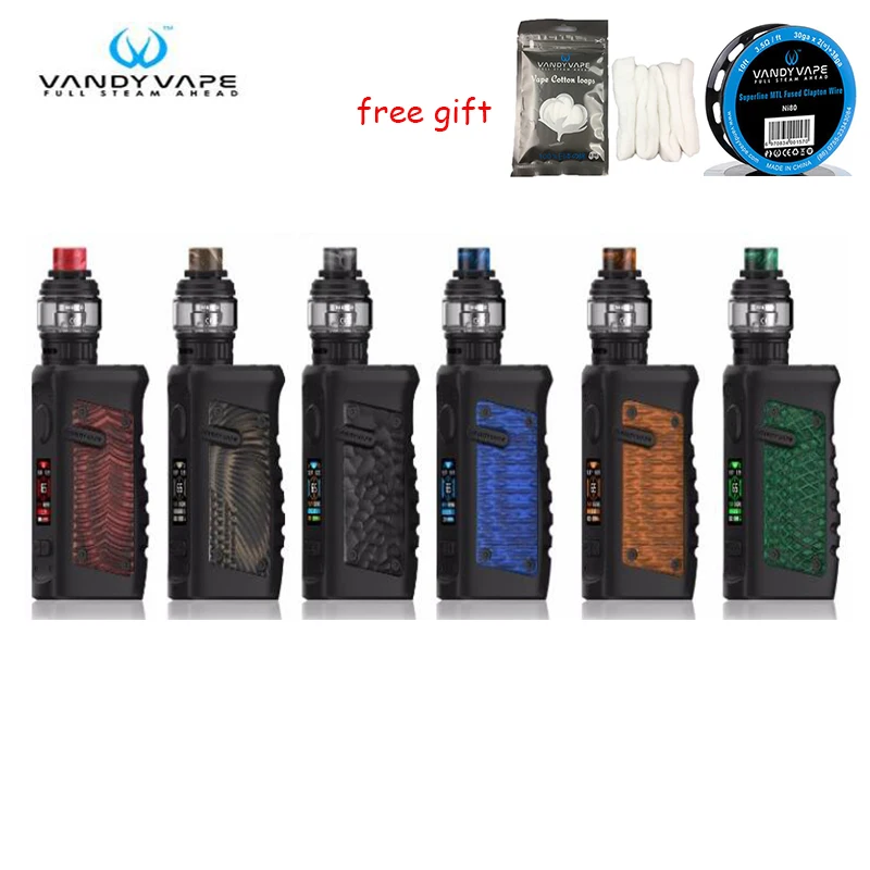 Оригинальный Vandy Vape комплект Jackaroo мод JACKAROO 100 Вт электронная сигарета с системой