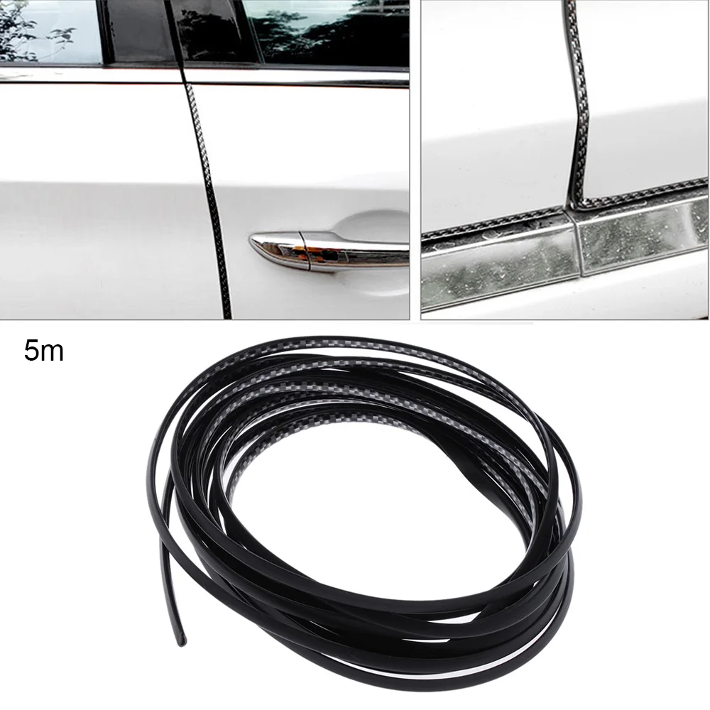 5 метров защитные щитки для края автомобильной двери полосы U Форма отделка под