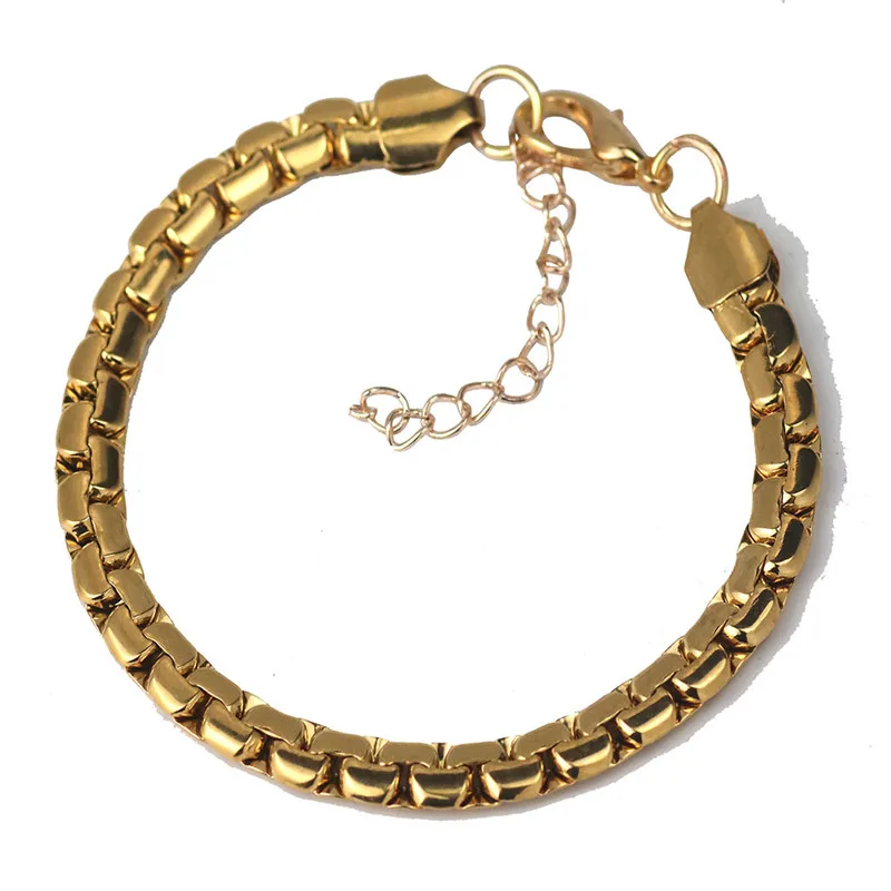 Мужской браслет цепь из нержавеющей стали|bracelet biker|chain link braceletbracelet men stainless steel |
