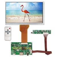 7 inch 800x480 resolution backlight 400 nits lcd display panel with universal controller driver board at070tn94