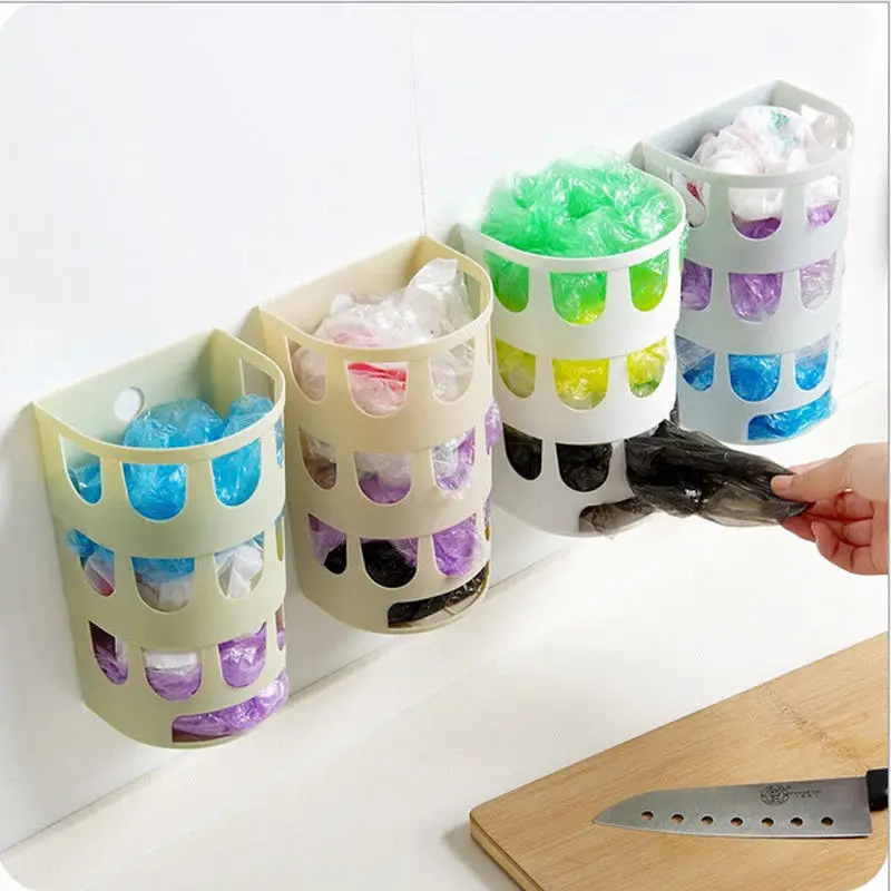 Кухня держатель для хранения коробка Перевозчик Пластик ящик ванной комнаты